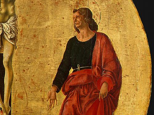 COSSA, Francesco del The Crucifixion (detail) sdf Sweden oil painting art